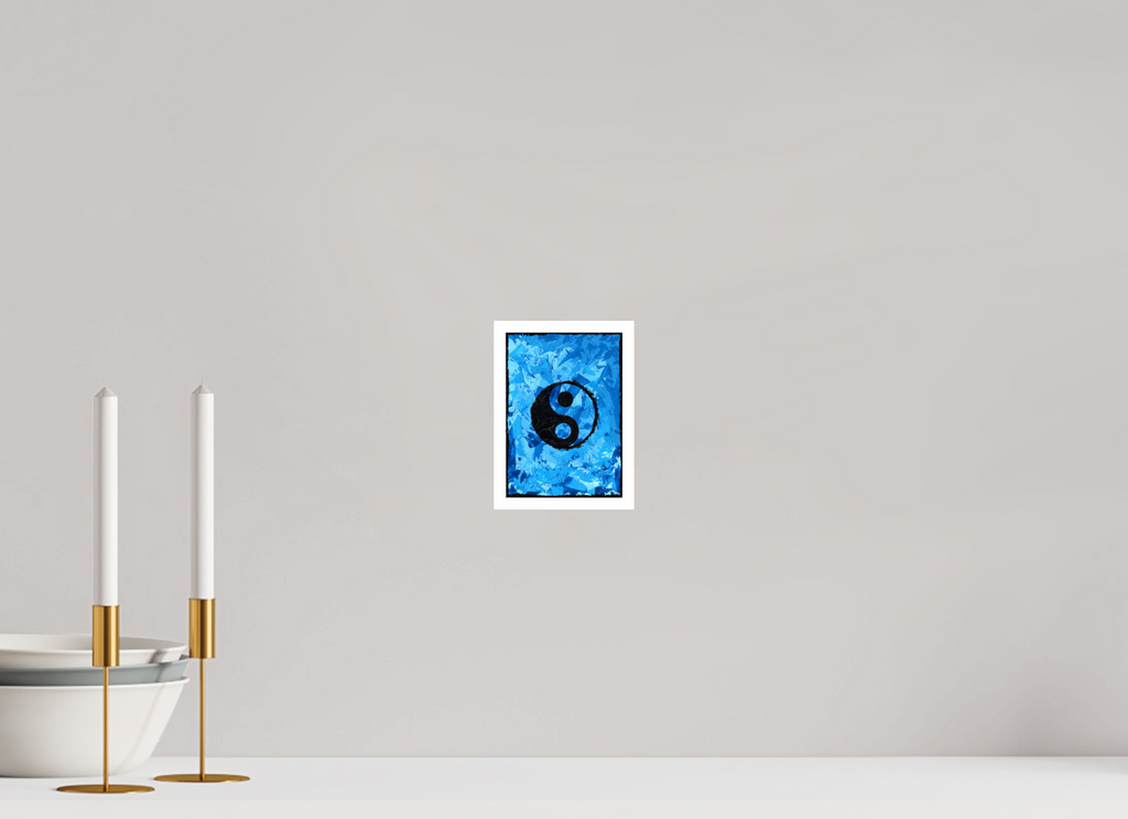 DIN A6 (10,5 x 14,8 cm), Individuation Blue Balance