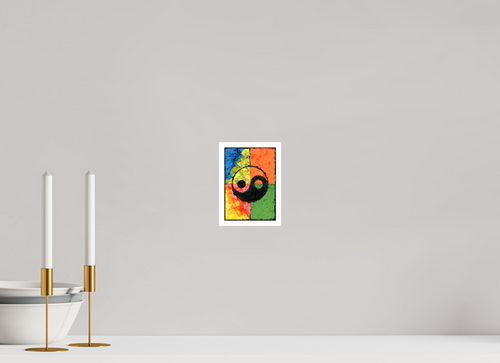 DIN A6 (10,5 x 14,8 cm), Individuation Farbklang