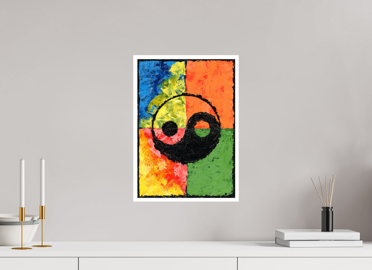 DIN A3 (29,7 x 42 cm), Individuation Farbklang