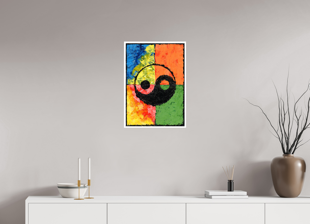 DIN A2 (42 x 59,4 cm), Individuation Farbklang
