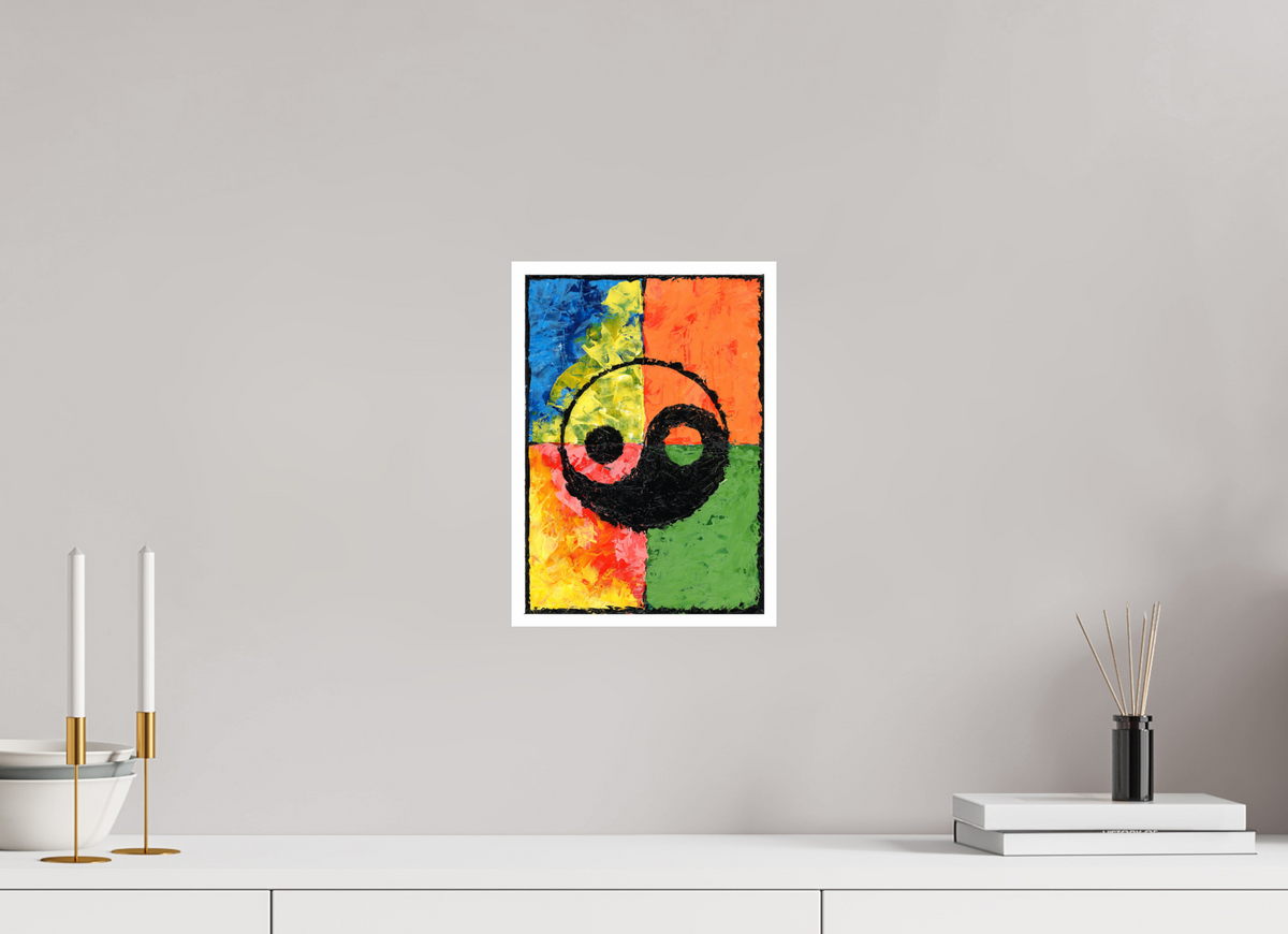 DIN A4 (21 x 29,7 cm), Individuation Farbklang